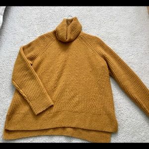 Madewell Donegal Mercer Turtleneck Sweater -size m